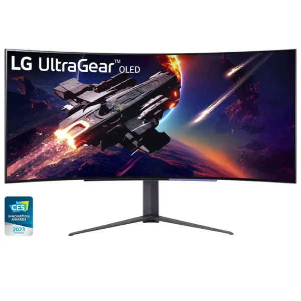 LG UltraGear 45GR95QE-B.ATV - 45 inch WQHD OLED / Curved / 240Hz / 0.03ms / Chuyên game