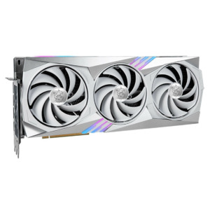 MSI GeForce RTX™ 4070Ti GAMING X TRIO WHITE 12G H3 MSI GeForce RTX™ 4070Ti GAMING X TRIO WHITE 12G - 12GB GDDR6X