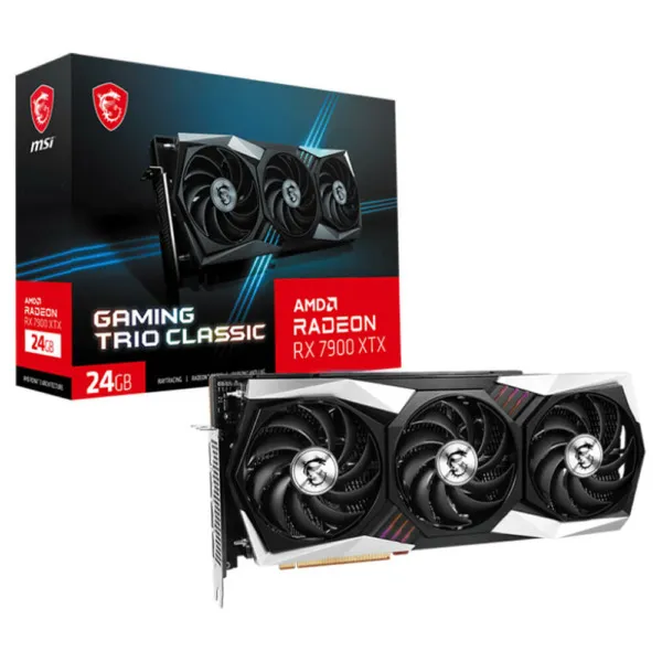 MSI Radeon™ RX 7900 XTX GAMING TRIO CLASSIC 24G - 24GB GDDR6