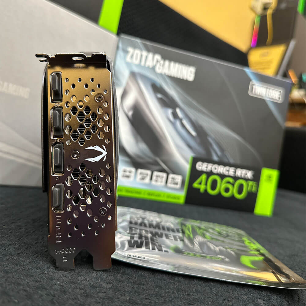 ZOTAC GAMING GeForce RTX 4060Ti 8GB Twin Edge H8 ZOTAC GAMING GeForce RTX 4060Ti 8GB Twin Edge - 8GB GDDR6