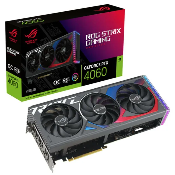 ASUS ROG Strix GeForce RTX™ 4060 OC Edition - 8GB GDDR6