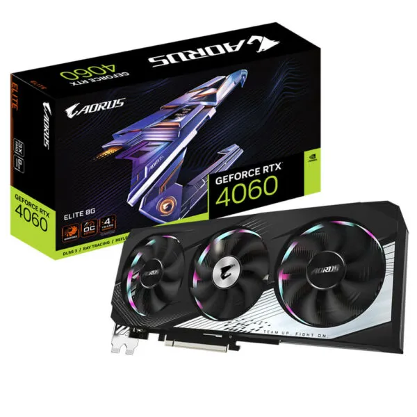 Gigabyte AORUS GeForce RTX™ 4060 ELITE 8G - 8GB GDDR6