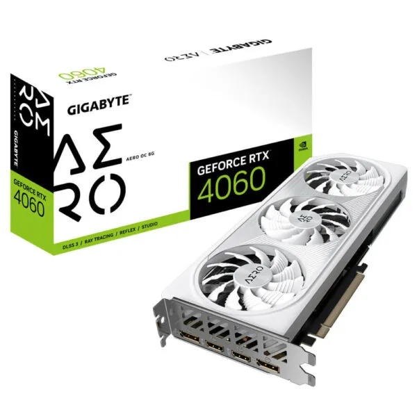 Gigabyte GeForce RTX™ 4060 AERO OC 8G - 8GB GDDR6