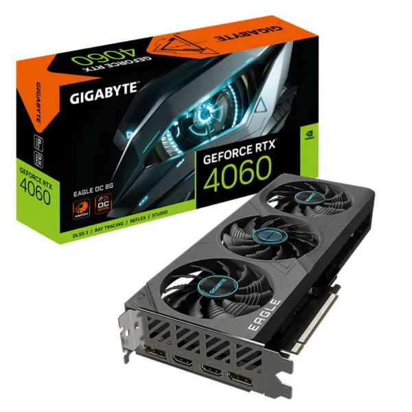 Gigabyte GeForce RTX™ 4060 EAGLE OC 8G - 8GB GDDR6