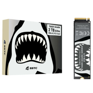 SSTC TIGER SHARK ELITE 2TB H2 SSTC TIGER SHARK ELITE 2TB - PCIe 5.0 x4 NVMe M.2