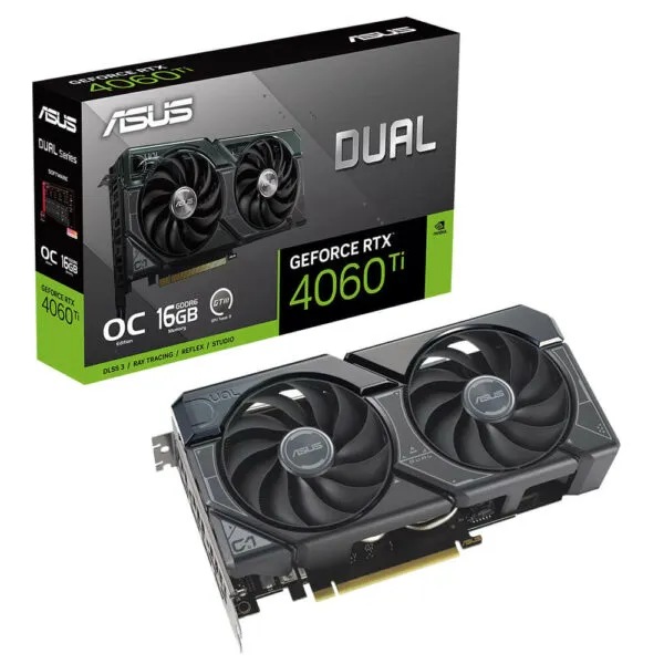 ASUS Dual GeForce RTX™ 4060 Ti OC Edition - 16GB GDDR6