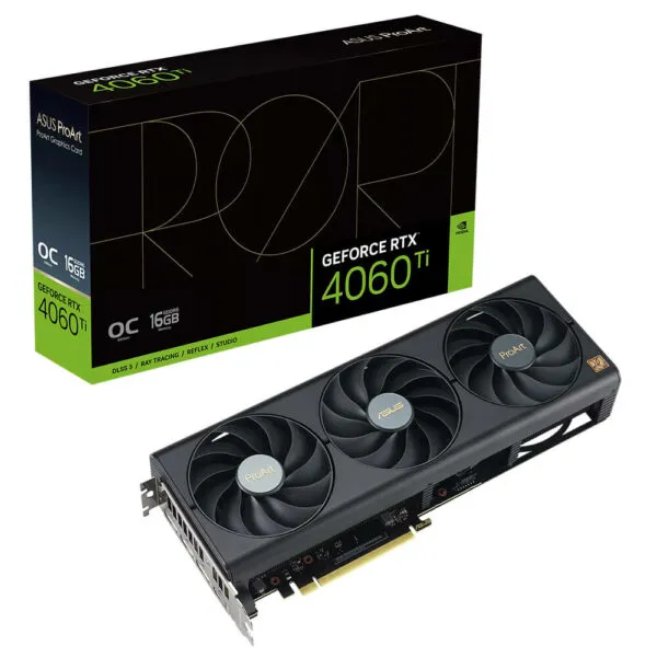 ASUS ProArt GeForce RTX™ 4060 Ti OC edition - 16GB GDDR6