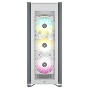 Corsair iCUE 7000X RGB Tempered Glass White H2 Corsair iCUE 7000X RGB White - Tempered Glass Full-Tower ATX PC Case