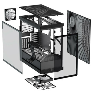 HYTE Y40 Black H7 HYTE Y40 Black - ATX Mid-Tower Case