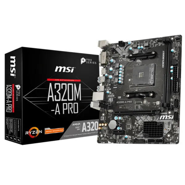 MSI A320M-A PRO - Socket AM4