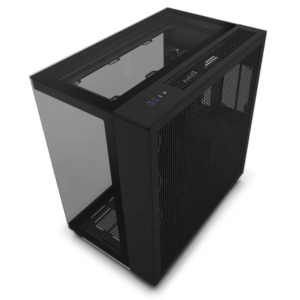 NZXT H9 Elite Black H4 NZXT H9 Elite Matte Black - Premium Dual-Chamber Mid-Tower Airflow Case