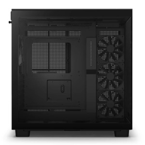 NZXT H9 Flow Black H3 NZXT H9 Flow Matte Black - Dual-Chamber Mid-Tower Airflow Case