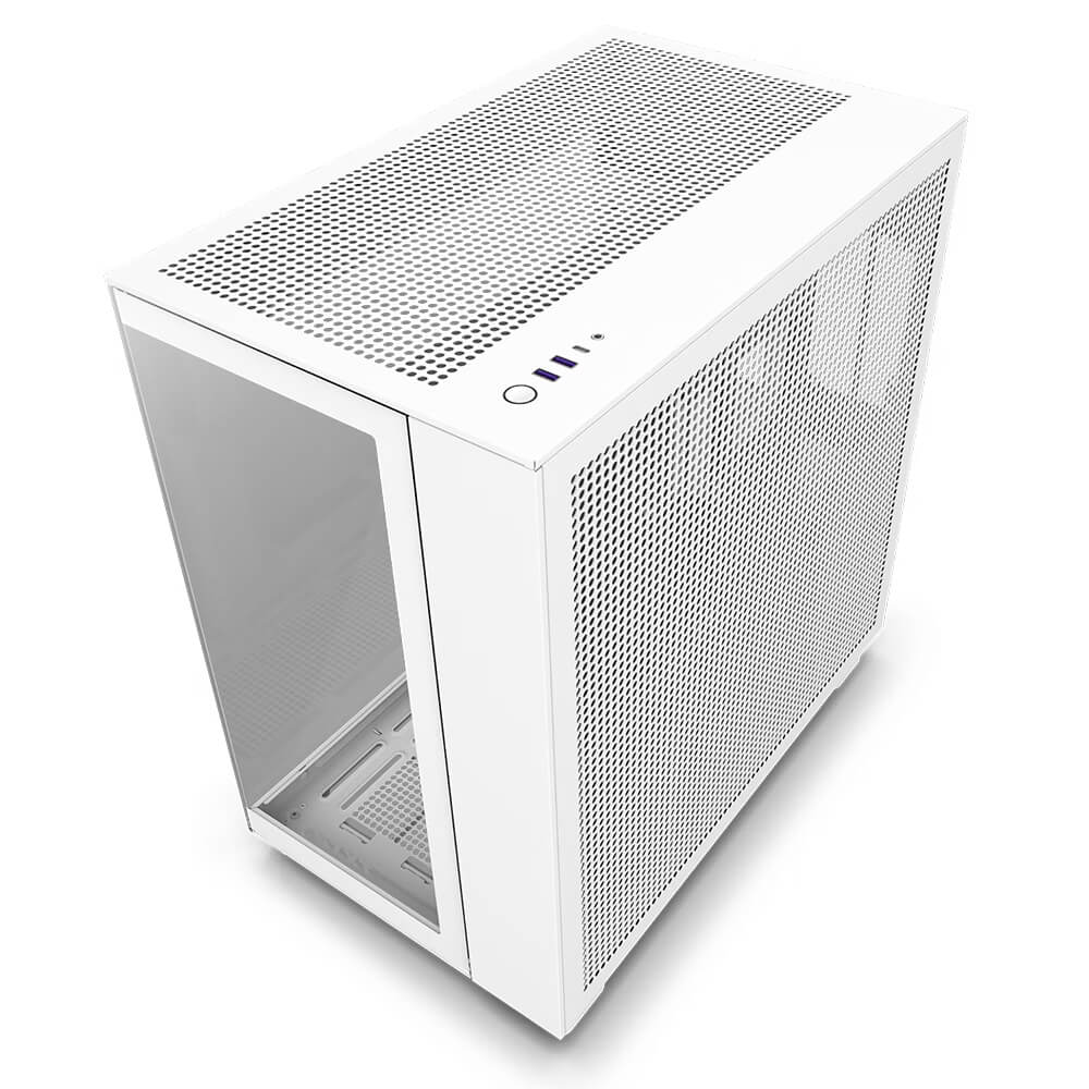 NZXT H9 Flow Matte White - Dual-Chamber Mid-Tower Airflow Case - Giá ...