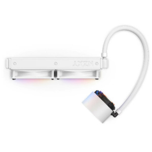 NZXT Kraken Elite 240 RGB Matte White - 240mm AIO Liquid Cooler with LCD Display and RGB Fans