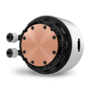 NZXT Kraken Elite RGB White H2 NZXT Kraken Elite 360 RGB Matte White - 360mm AIO Liquid Cooler with LCD Display and RGB Fans