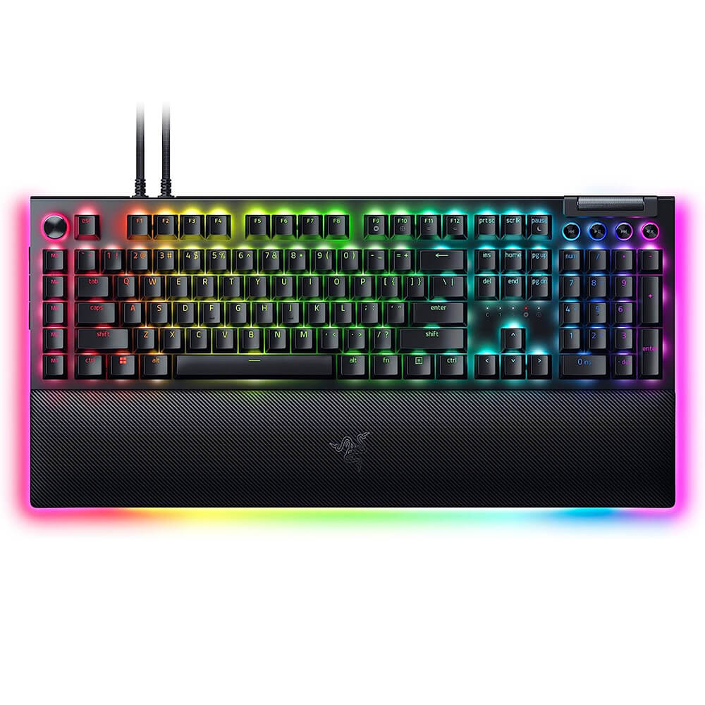 Razer BlackWidow V4 Pro – Mechanical Gaming Keyboard with Razer Chroma™ RGB