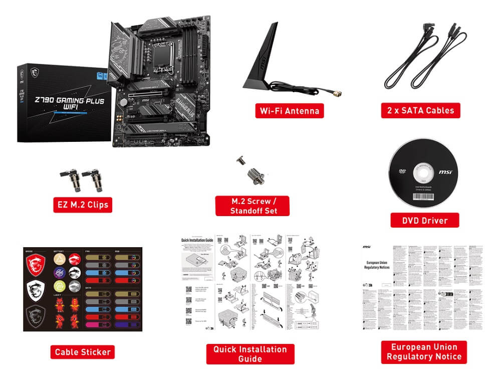 MSI Z790 GAMING PLUS WIFI - Socket 1700