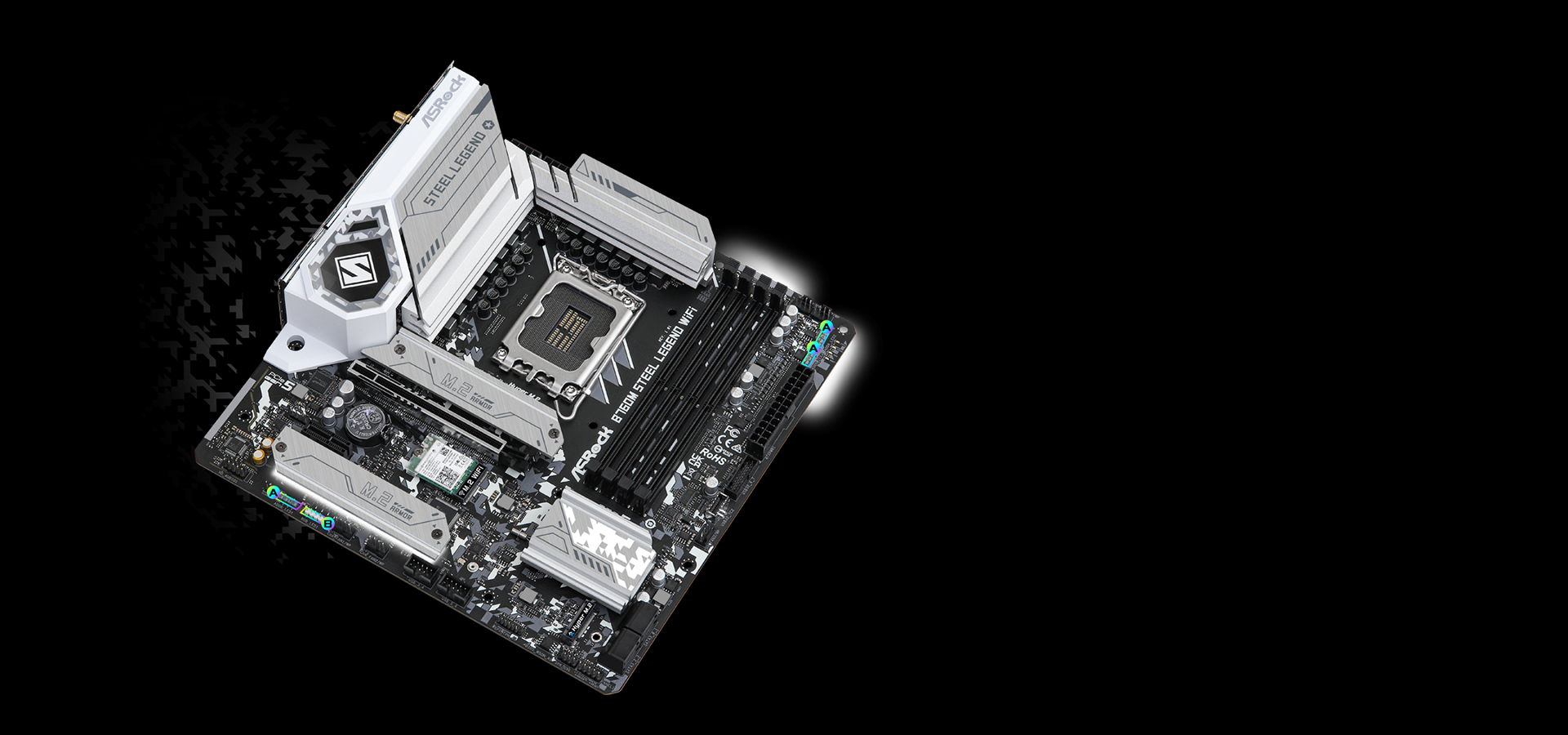 ASRock B760M Steel Legend WiFi - Socket 1700 ASRock B760M Steel Legend WiFi - Socket 1700