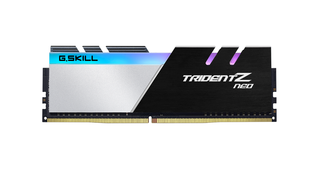 GSkill Trident Z Neo RGB - 64GB (2x32GB) DDR4 - Bus 3600MHz Cas18 GSkill Trident Z Neo RGB - 64GB (2x32GB) DDR4 - Bus 3600MHz Cas18