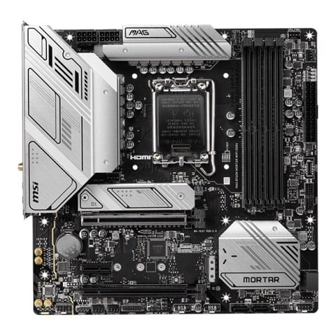 MSI MAG B760M MORTAR WIFI DDR4 - Socket 1700 MSI MAG B760M MORTAR WIFI DDR4 - Socket 1700