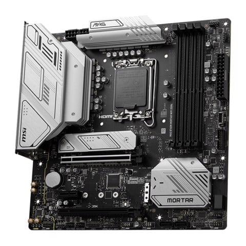 MSI MAG B760M MORTAR WIFI DDR4 - Socket 1700 MSI MAG B760M MORTAR WIFI DDR4 - Socket 1700