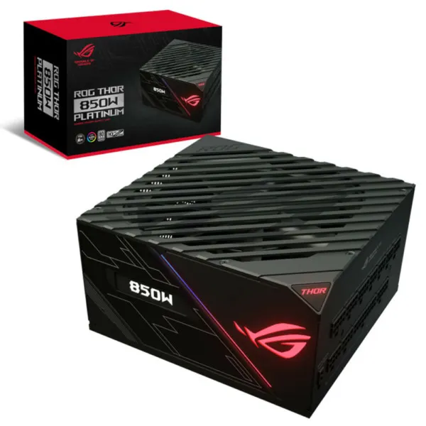 Asus ROG Thor 850W Platinum - Aura Sync and an OLED Display PSU - Full Modular