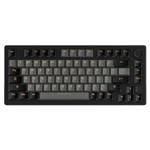 DAREU EK75 PRO BLACK GOLDEN H2 DAREU EK75 PRO Black Golden - Triple Mode, Gasket Mount, RGB