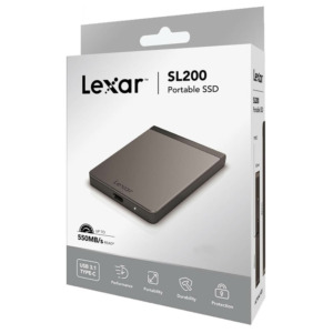 Lexar SL200 Portable SSD 1TB Lexar SL200 1TB - Portable SSD USB 3.1 Type C