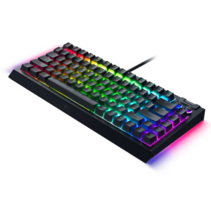 RAZER BLACKWIDOW V4 75 H4 Razer BlackWidow V4 75% - US - Black - Orange Switch - Hot-swappable Mechanical Gaming Keyboard