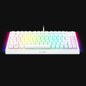 RAZER BLACKWIDOW V4 75 WHITE h5 Razer BlackWidow V4 75% - US - White - Orange Switch - Hot-swappable Mechanical Gaming Keyboard