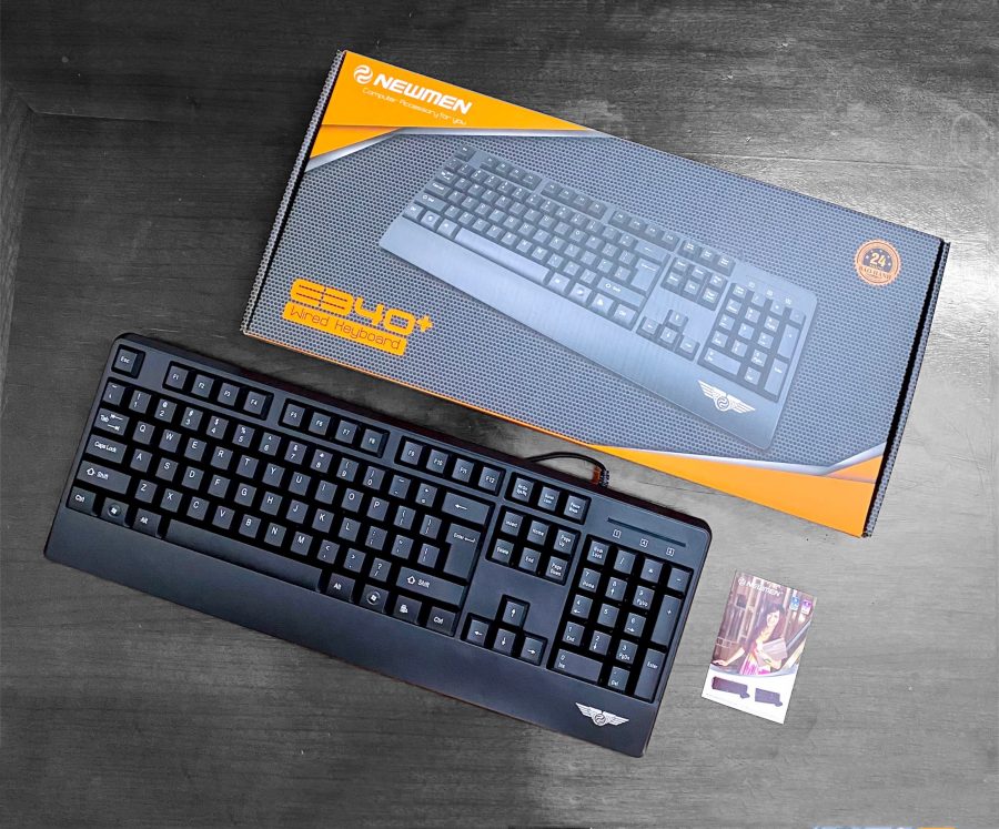 newmen e340 black keyboard 10 Newmen E340+ - Black Keyboard