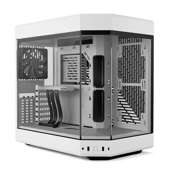 HYTE Y60 Snow White – Dual Chamber Mid-Tower ATX Case