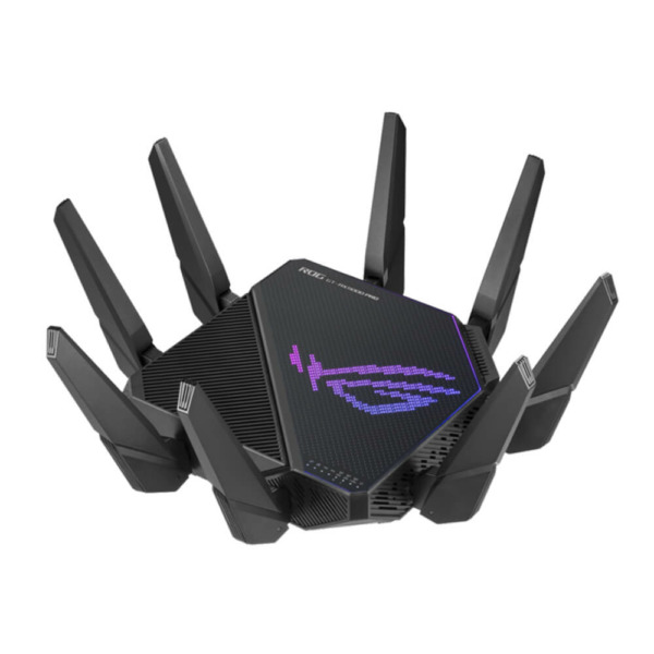 Asus ROG Rapture GT-AX11000 Pro – AX11000 Tri-Band WiFi 6 | Ultrafast WiFi 6 (802.11ax) | 8 Antenna | Router WiFi có thể mở rộng