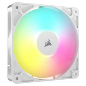 Corsair RS120 ARGB White H1 Corsair RS120 ARGB - 120mm PWM Fans - Triple Pack - White