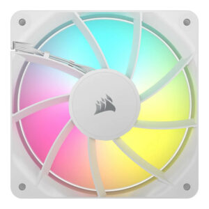 Corsair RS120 ARGB White H4 Corsair RS120 ARGB - 120mm PWM Fans - Triple Pack - White