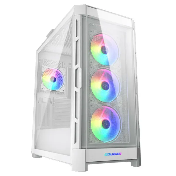 Cougar Duoface Pro RGB (White) - Mid-Tower Case