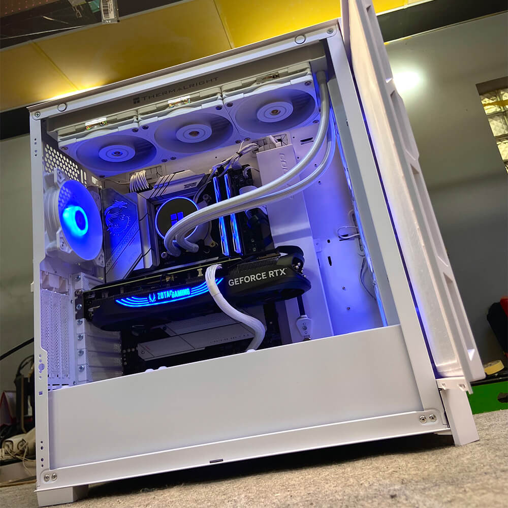 Cougar Duoface Pro RGB (White) - Mid-Tower Case