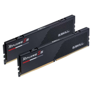 GSkill Ripjaws S5 Black Kit of 2 H2 GSkill Ripjaws S5 Matte Black - 32GB (2x16GB) DDR5 - Bus 5600MHz Cas 46 (F5-5600J4645A16GX2-RS5K)