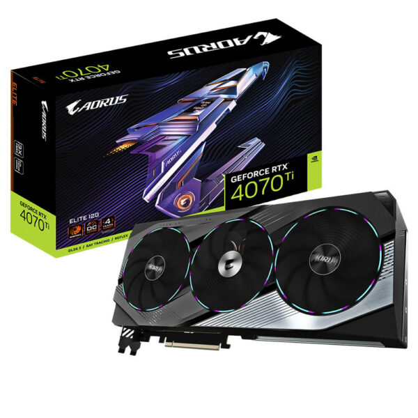 Gigabyte AORUS GeForce RTX™ 4070Ti ELITE 12G - 12GB GDDR6X