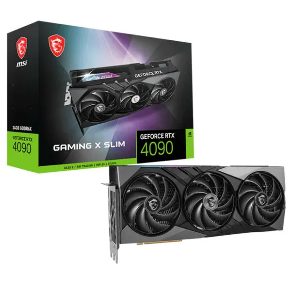 MSI GeForce RTX™ 4090 GAMING X SLIM 24G - 24GB GDDR6X