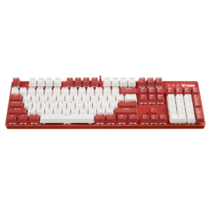 Rapoo V500Pro White Red H9 Rapoo V500 Pro Red And White - Gaming Mechanical Keyboard