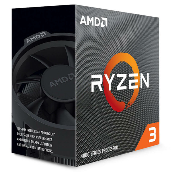 AMD Ryzen™ 3 4100 – 4C/8T UPTO 4.0GHz ( Kèm FAN Wraith Stealth )