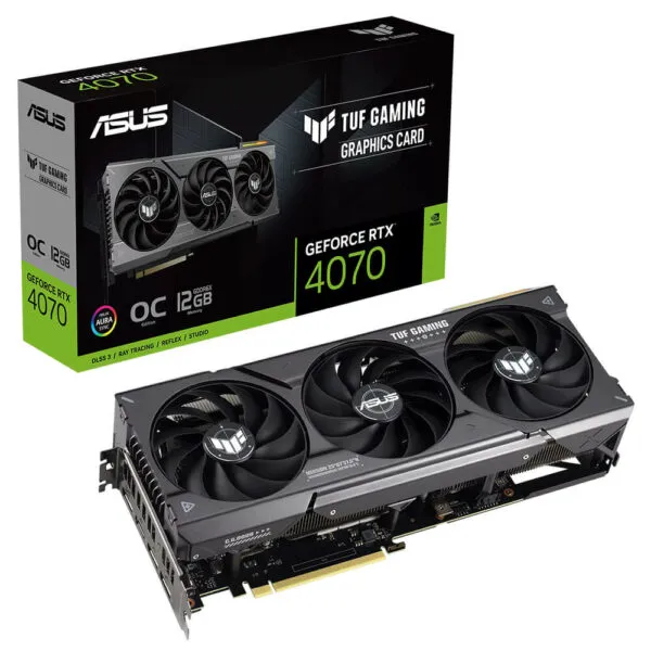 ASUS TUF Gaming GeForce RTX™ 4070 12GB GDDR6X OC Edition - 12GB GDDR6X