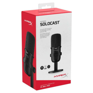 HyperX SoloCast (HMIS1X-XX-BK/G) - USB Microphone