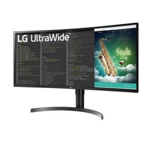 LG UltraWide 35WN75CN-B - 35 inch UWHD VA | 100Hz | 1ms | USB Type-C | Cruver | Gaming Monitor