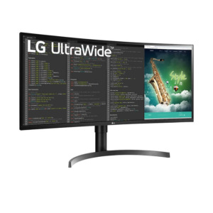 LG UltraWide 35WN75CN-B - 35 inch UWHD VA | 100Hz | 1ms | USB Type-C | Cruver | Gaming Monitor