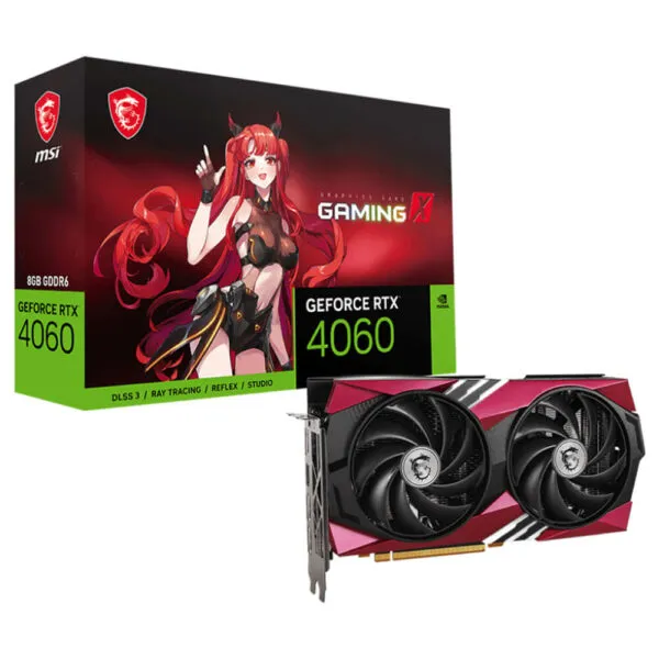 MSI GeForce RTX™ 4060 GAMING X 8G MLG - 8GB GDDR6