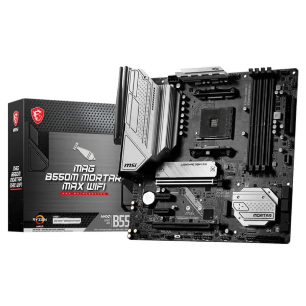 MSI MAG B550M MORTAR MAX WIFI - SOCKET AM4