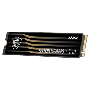 MSI SPATIUM M480 PRO 1TB H4 MSI SPATIUM M480 PRO 1TB - PCIe 4.0 x4 NVMe M.2