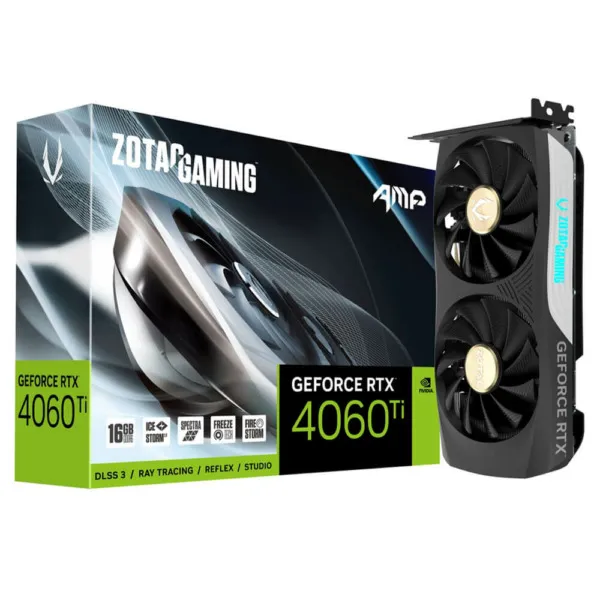 ZOTAC GAMING GeForce RTX 4060 Ti 16GB AMP - 16GB GDDR6